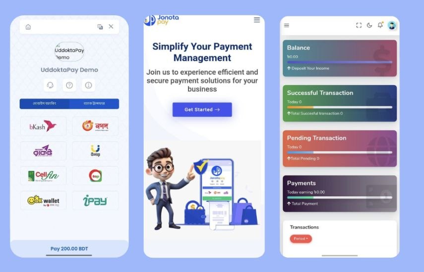 Payment Gateway Website