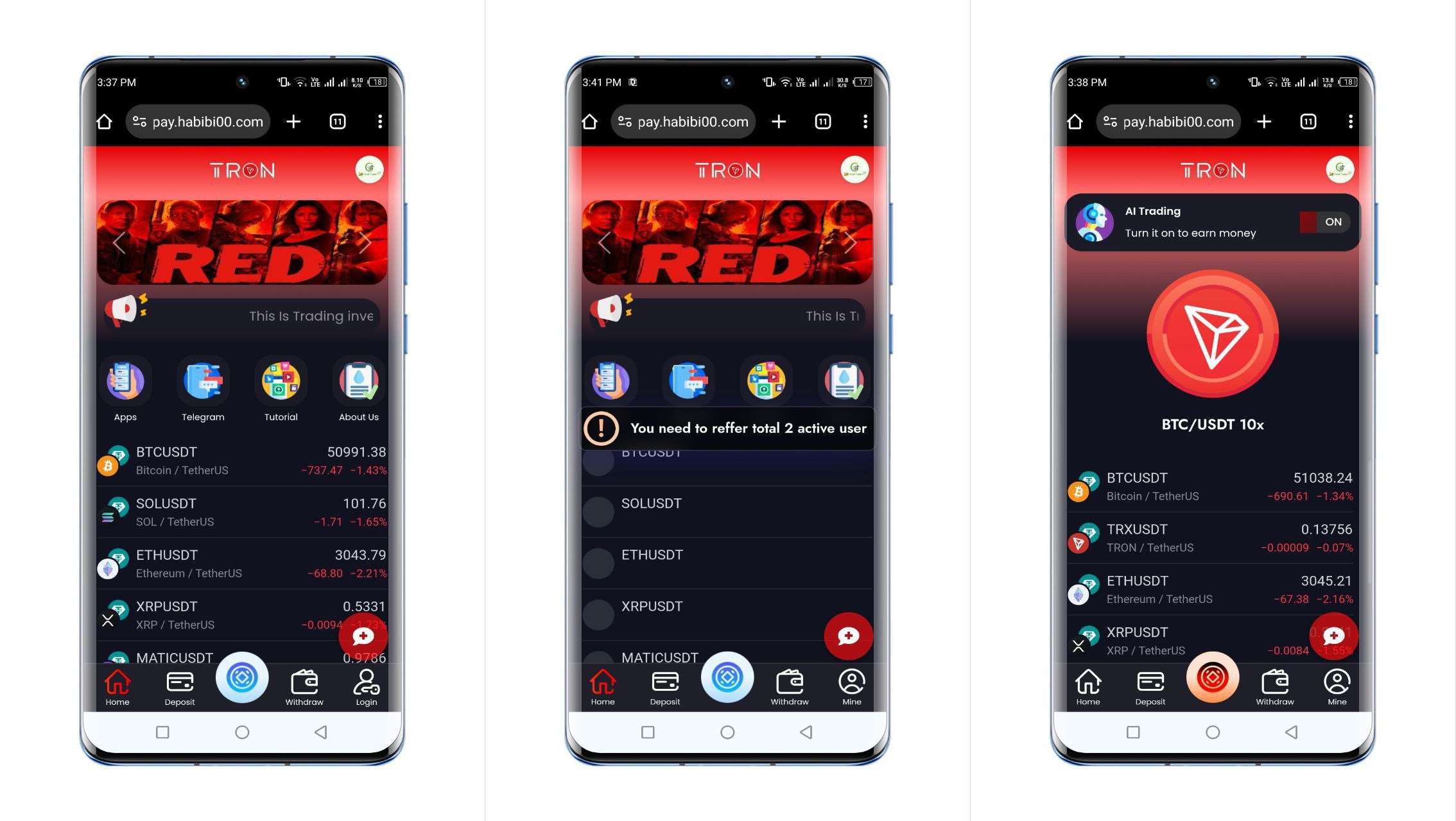 Trading Website